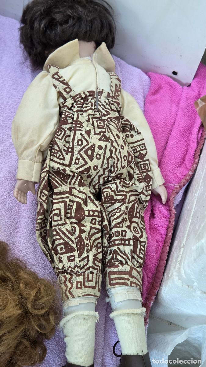 Vintage: mu&ntilde;eca de coleccion de porcelana - Foto 5