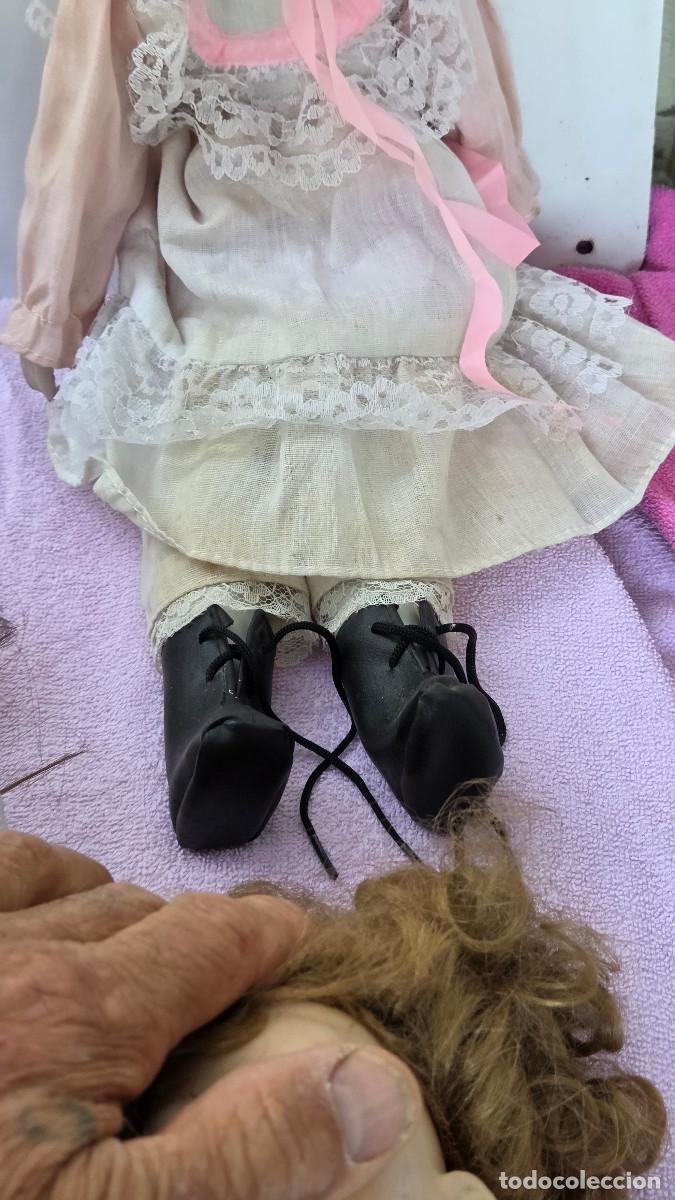 Vintage: mu&ntilde;eca de coleccion de porcelana - Foto 2