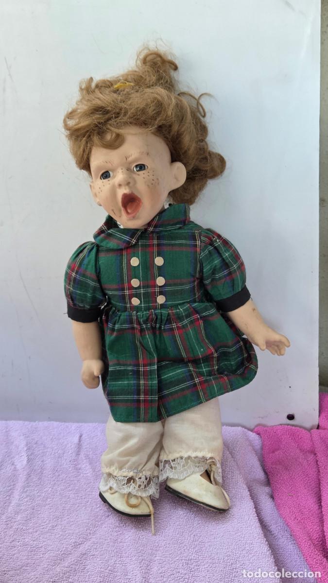Vintage: mu&ntilde;eca de coleccion de porcelana - Foto 2