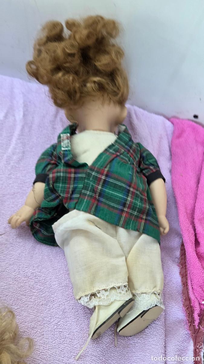 Vintage: mu&ntilde;eca de coleccion de porcelana - Foto 4
