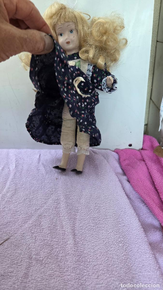 Vintage: mu&ntilde;eca de coleccion de porcelana - Foto 3