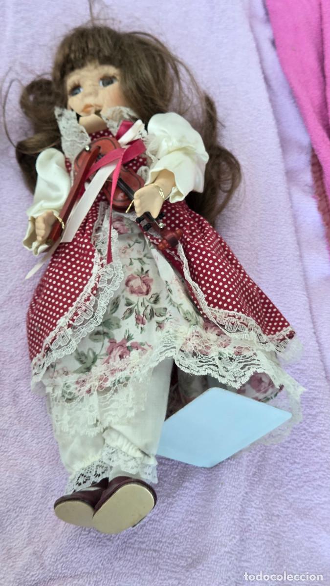 Vintage: mu&ntilde;eca de coleccion de porcelana - Foto 1