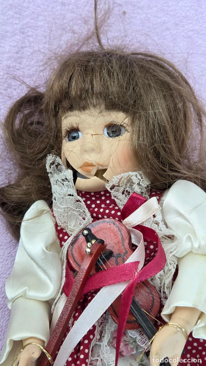 Vintage: mu&ntilde;eca de coleccion de porcelana - Foto 2
