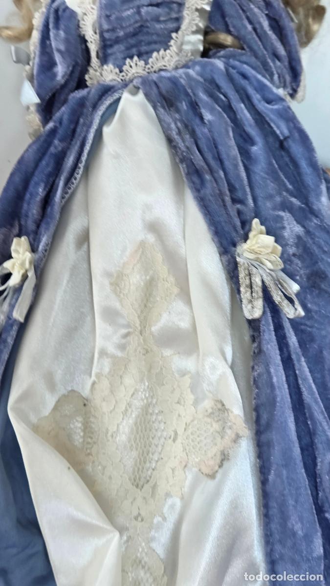 Vintage: mu&ntilde;eca de coleccion de porcelana - Foto 3