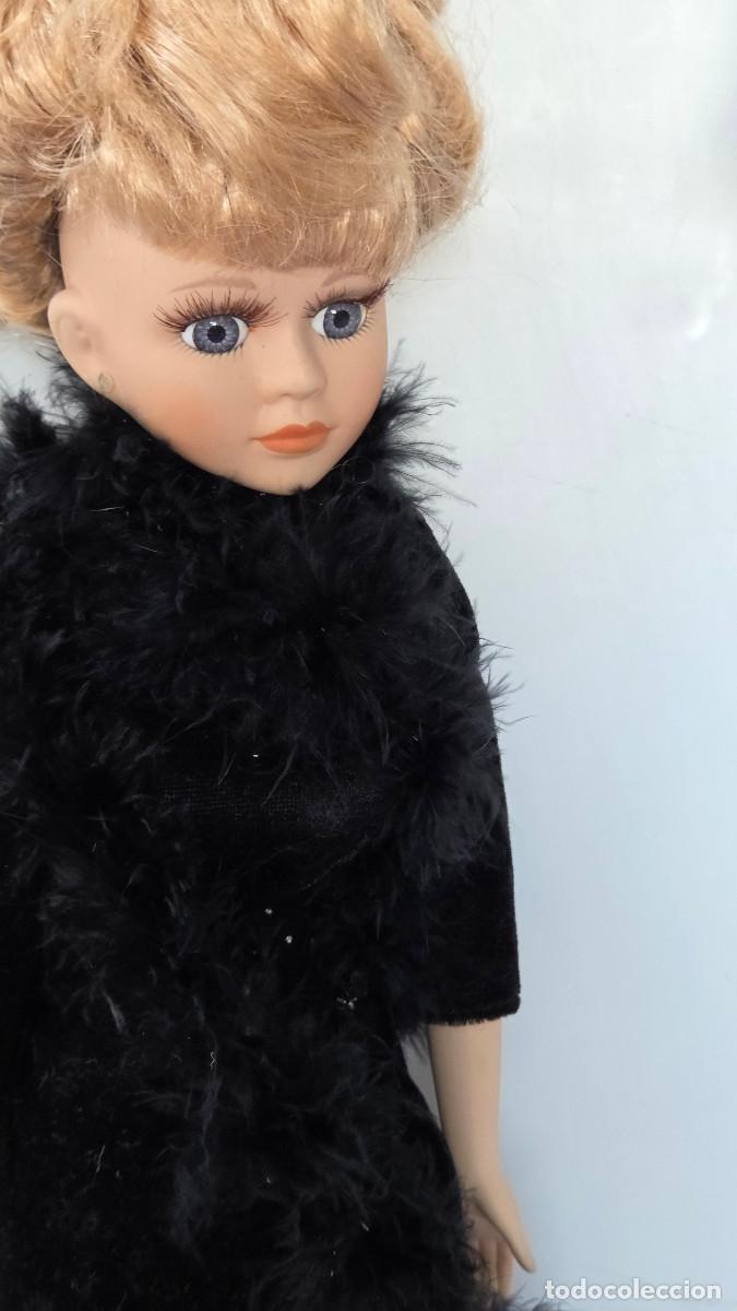 Vintage: mu&ntilde;eca de coleccion de porcelana - Foto 3
