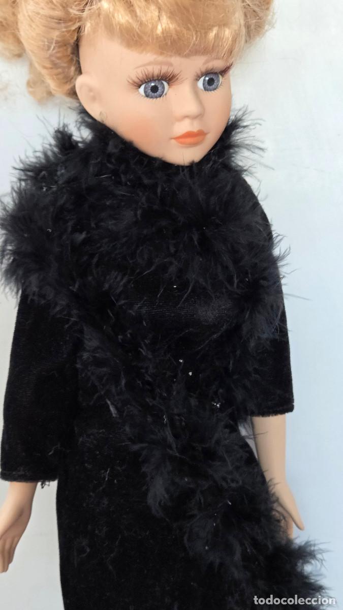 Vintage: mu&ntilde;eca de coleccion de porcelana - Foto 4
