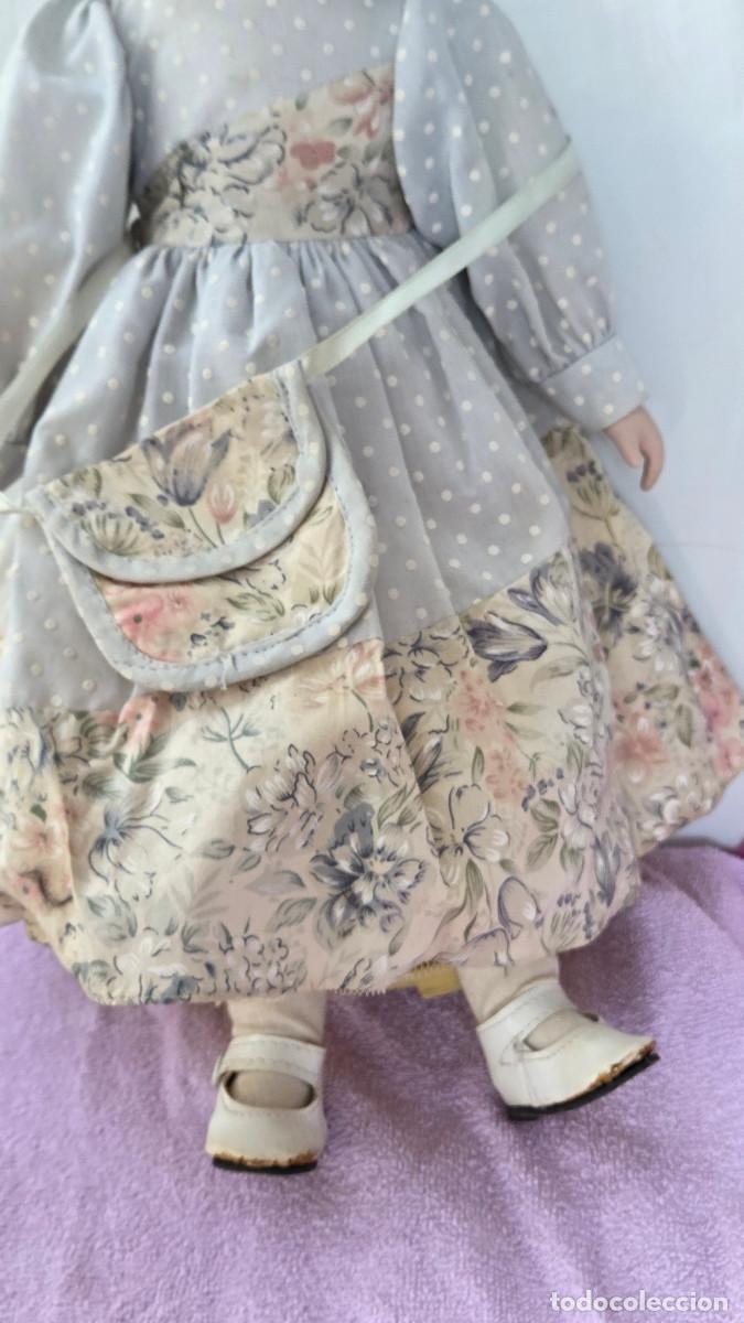 Vintage: mu&ntilde;eca de coleccion de porcelana - Foto 2