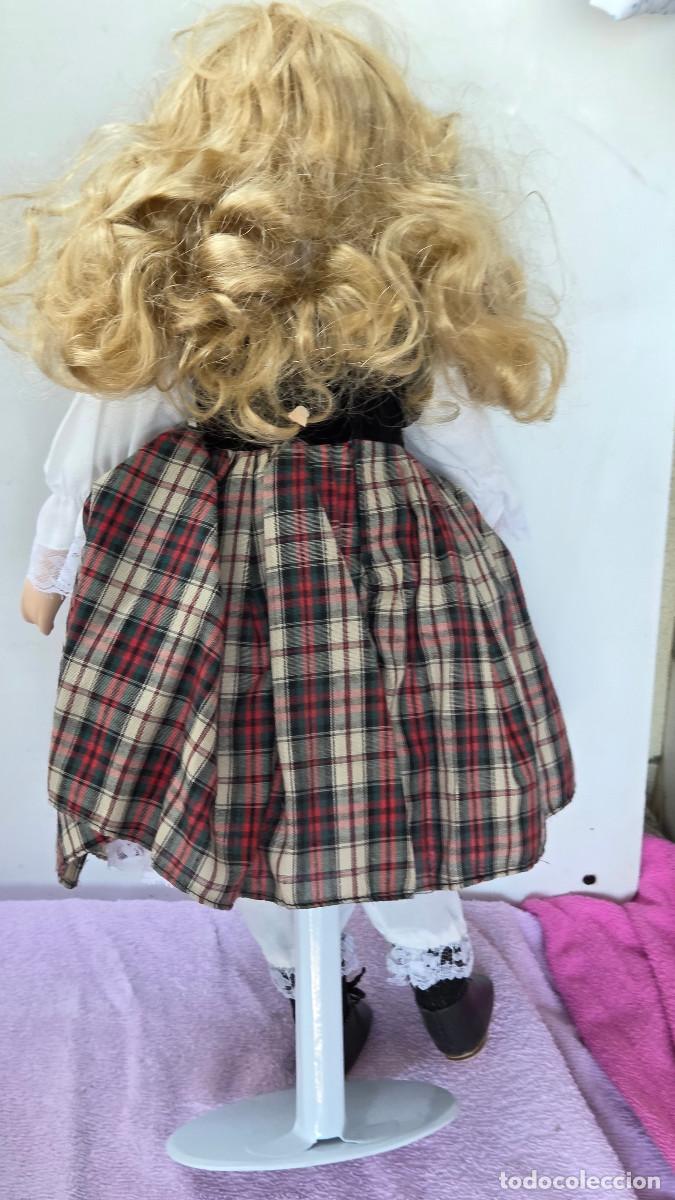 Vintage: mu&ntilde;eca de coleccion de porcelana - Foto 7
