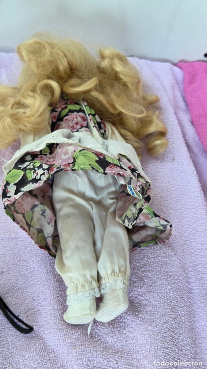 Vintage: mu&ntilde;eca de coleccion de porcelana - Foto 5