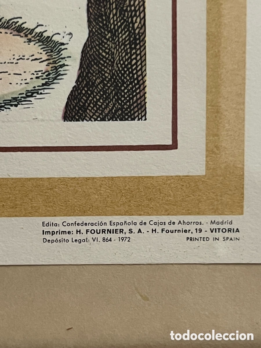 Vintage: Cuadro con impresi&oacute;n oficial - Carboneras - Foto 4
