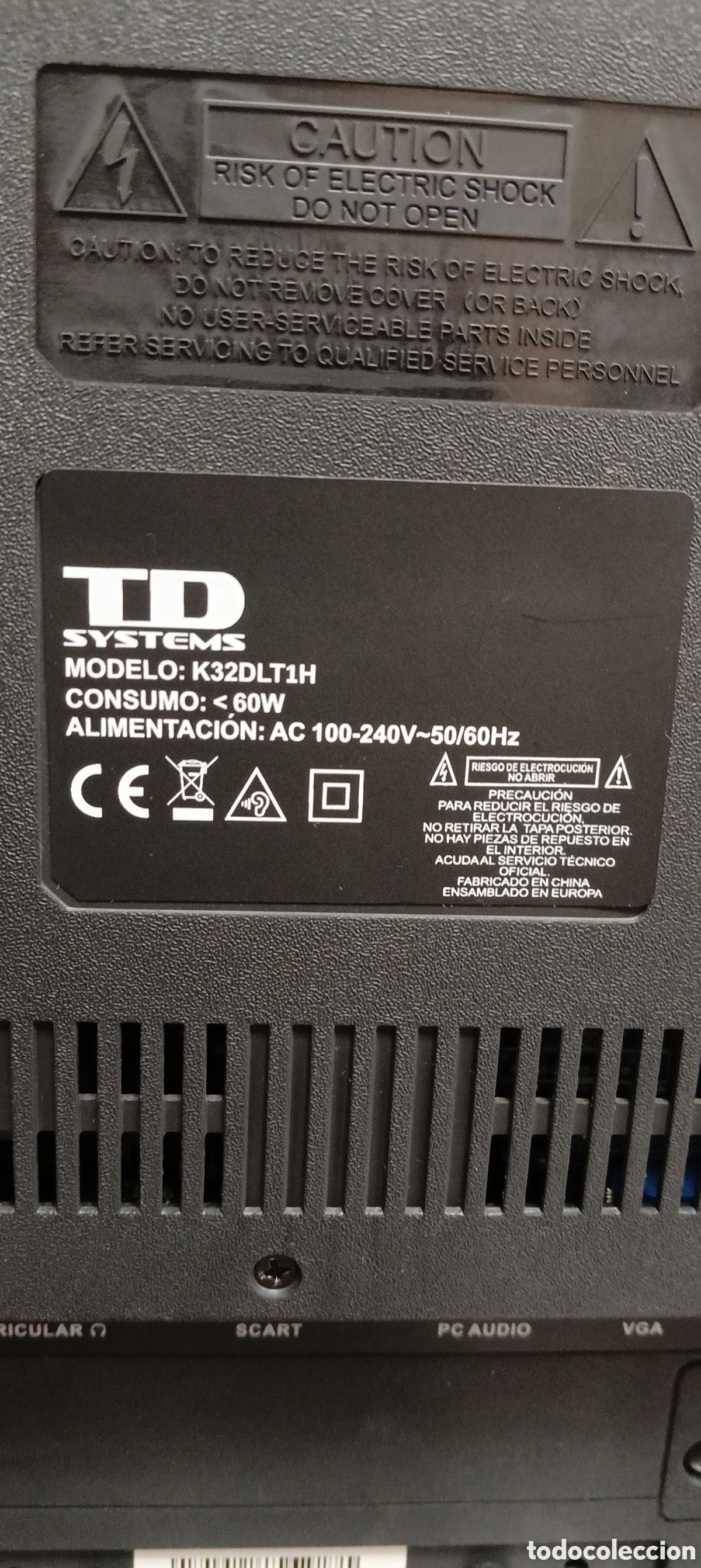 Vintage: Televisi&oacute;n de 33&rdquo; TD - Foto 6