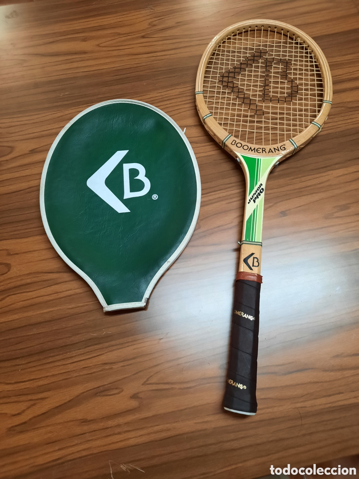 Vintage: Raqueta tenis madera vintage Boomerang Junior Pro