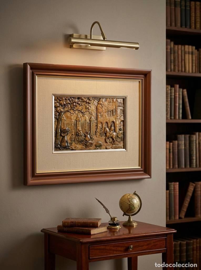 Vintage: CUADRO VINTAGE EN RELIEVE