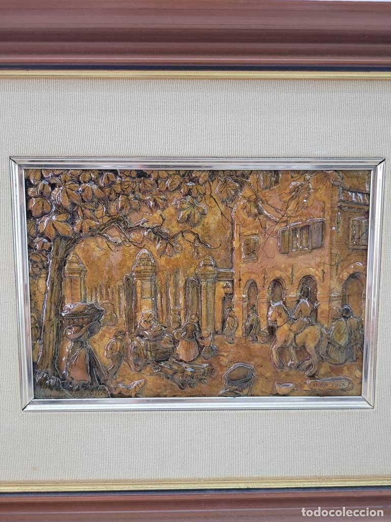 Vintage: CUADRO VINTAGE EN RELIEVE - Foto 3
