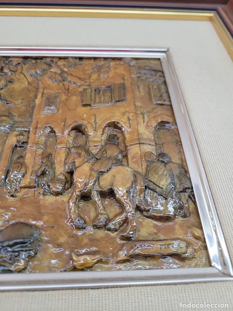 Vintage: CUADRO VINTAGE EN RELIEVE - Foto 5