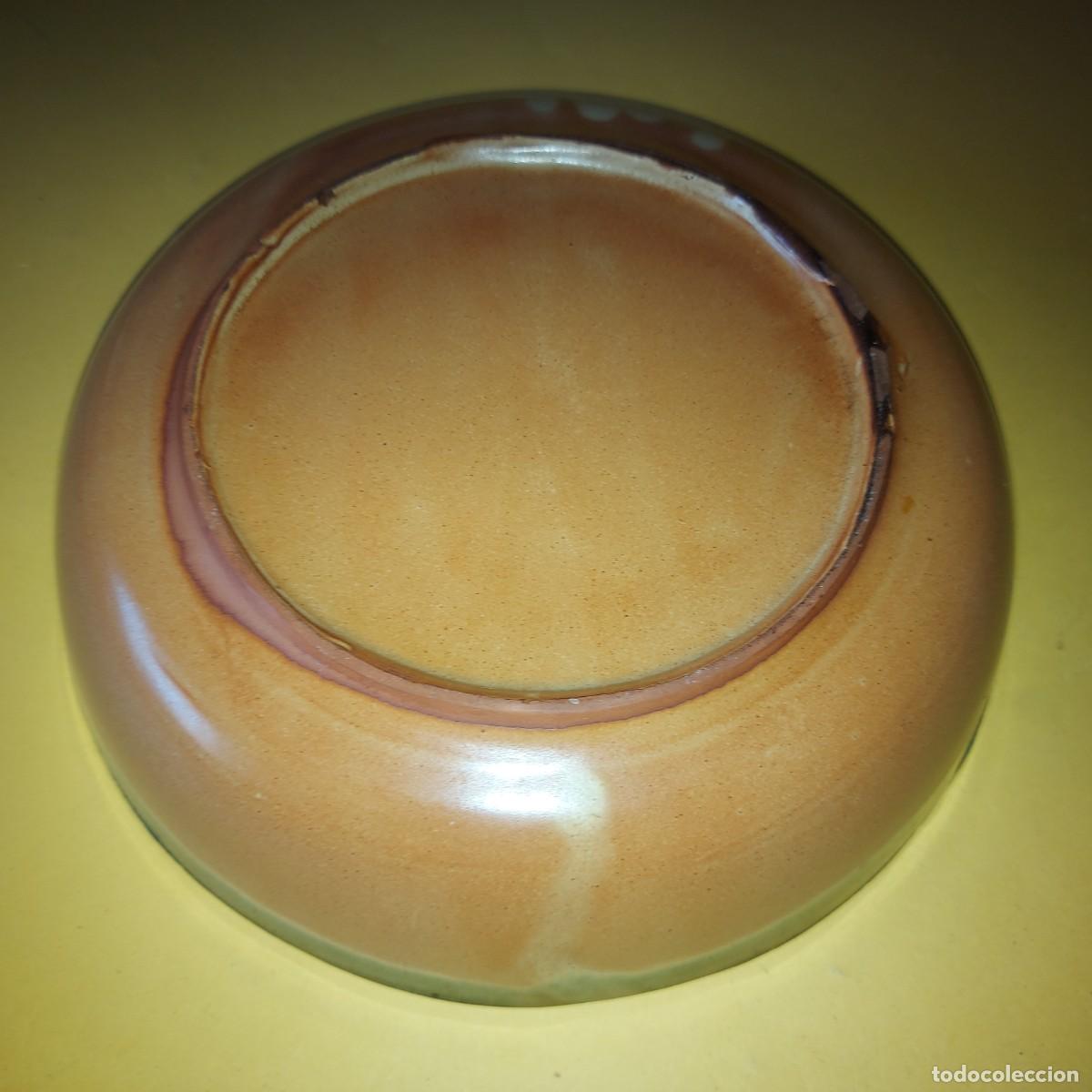 Vintage: PLATO HONDO DE BARRO TRADICIONAL - Foto 2
