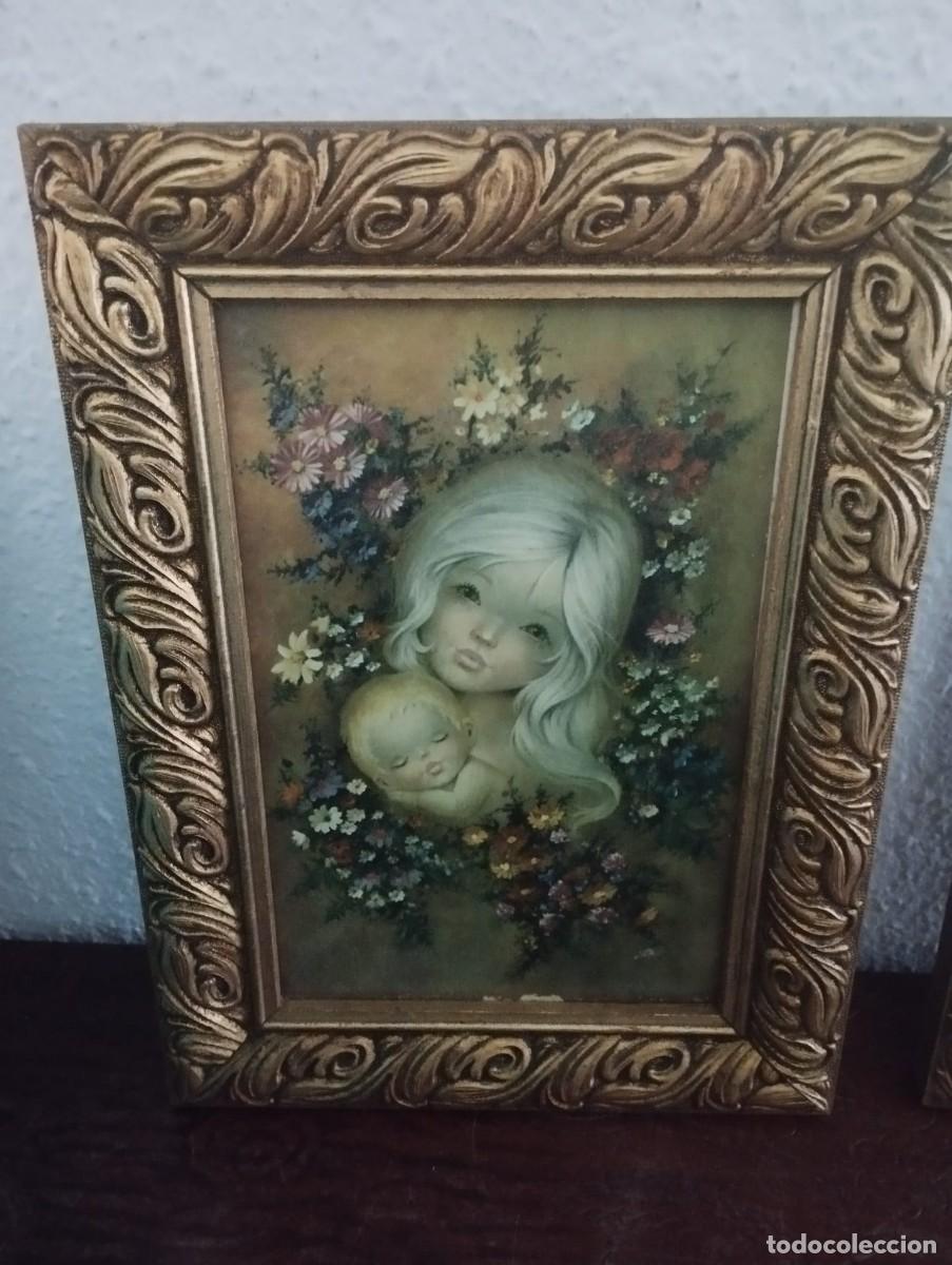 Vintage: dos cuadros de dormitorio - Foto 3