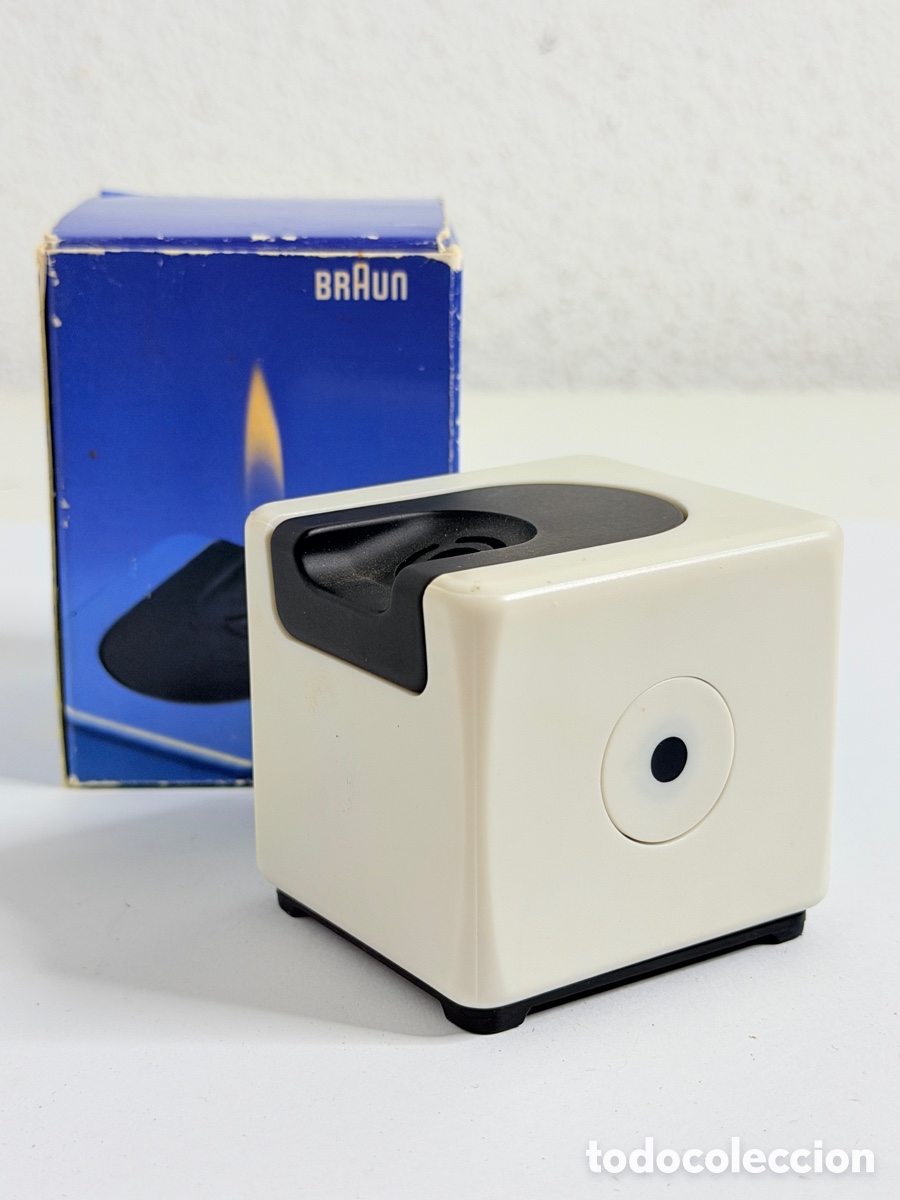 Vintage: Vintage 70s BRAUN T3 table lighter designed by Dieter Rams