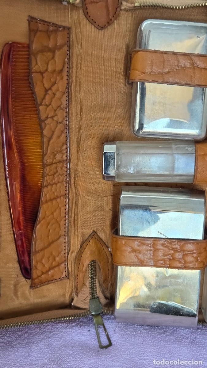 Vintage: neceser de hombre de viaje - Foto 6