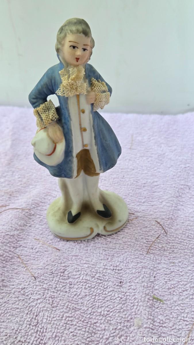 Vintage: figura de porcelana biscuit - Foto 1