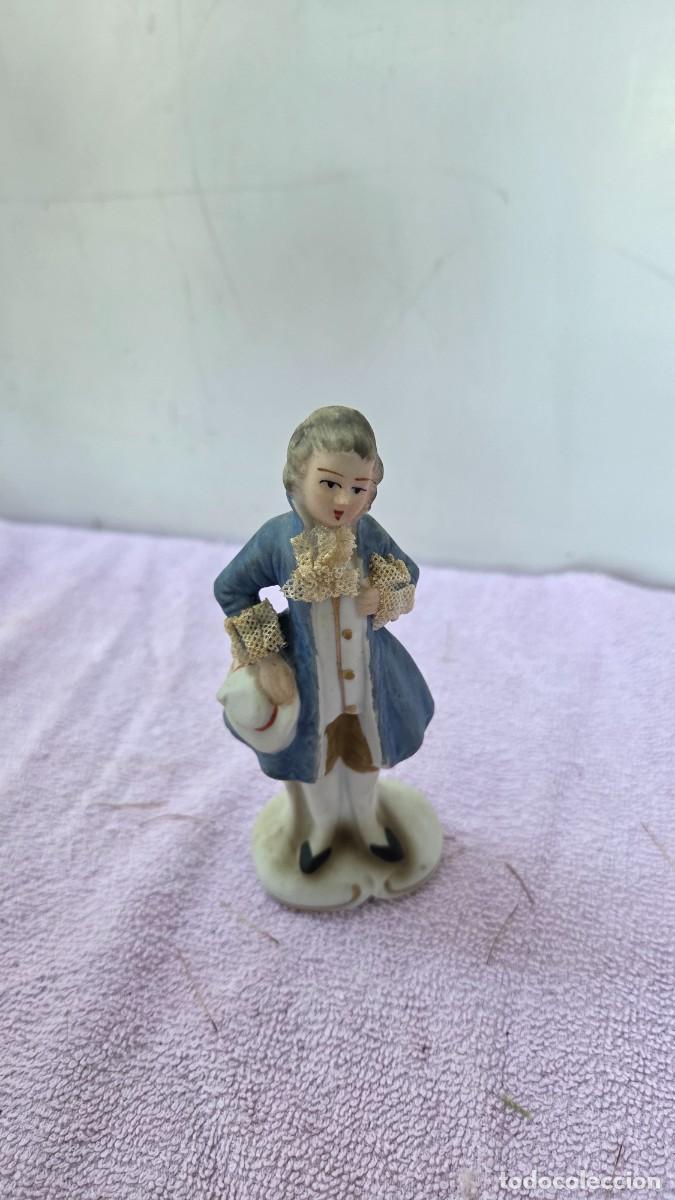 Vintage: figura de porcelana biscuit - Foto 2