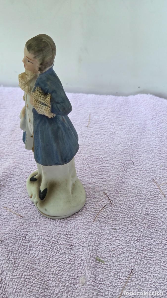 Vintage: figura de porcelana biscuit - Foto 4