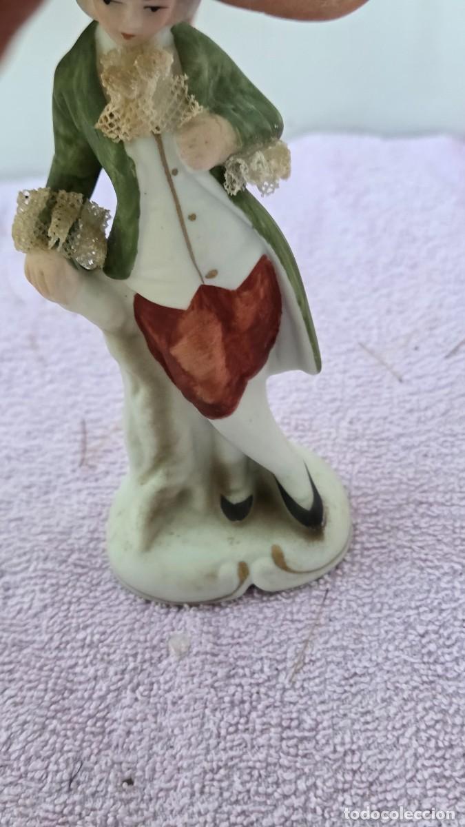 Vintage: figura de porcelana biscuit - Foto 2