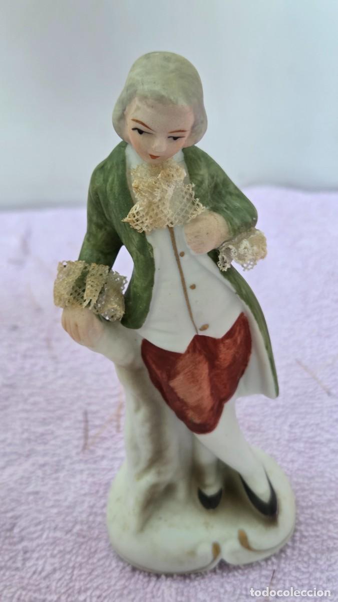 Vintage: figura de porcelana biscuit - Foto 3