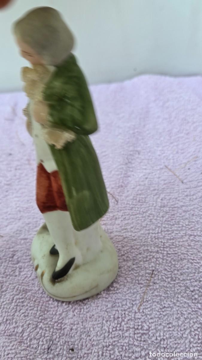 Vintage: figura de porcelana biscuit - Foto 4