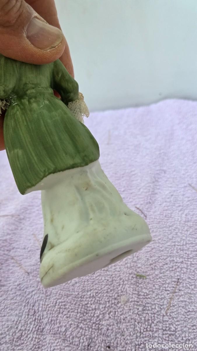Vintage: figura de porcelana biscuit - Foto 6