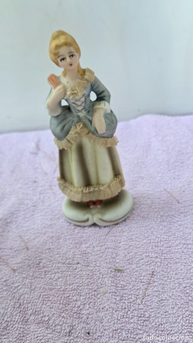 Vintage: figura de porcelana biscuit - Foto 1