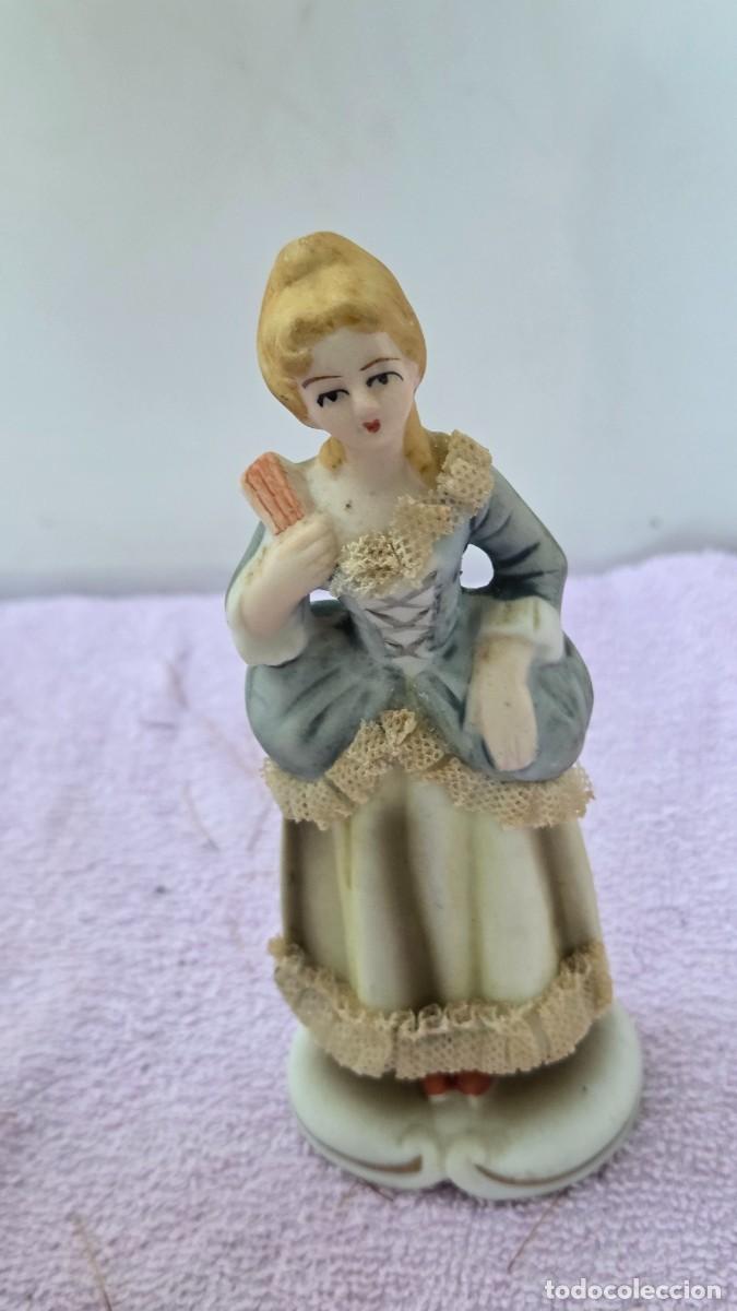 Vintage: figura de porcelana biscuit - Foto 2