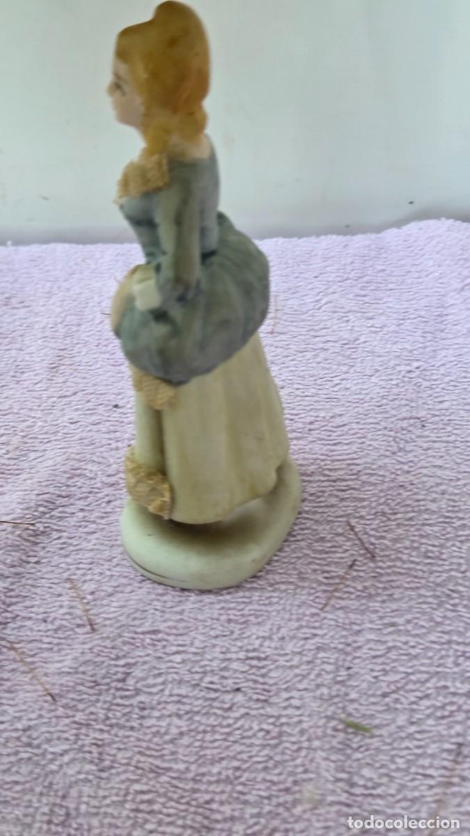 Vintage: figura de porcelana biscuit - Foto 4