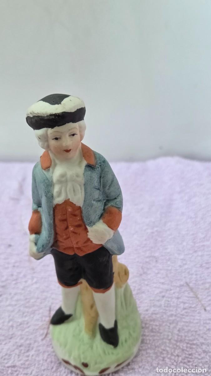 Vintage: figura de porcelana biscuit - Foto 2