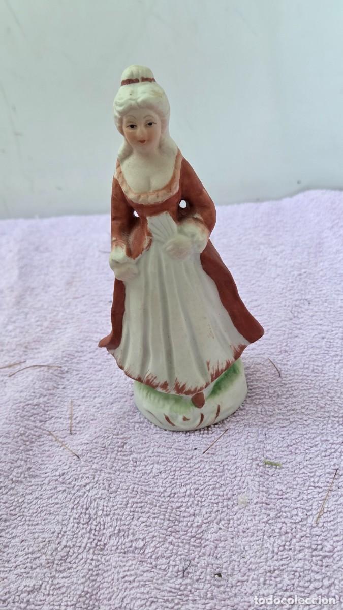 Vintage: figura de porcelana biscuit - Foto 1