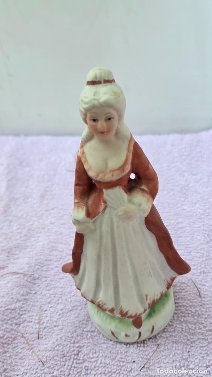 Vintage: figura de porcelana biscuit - Foto 2