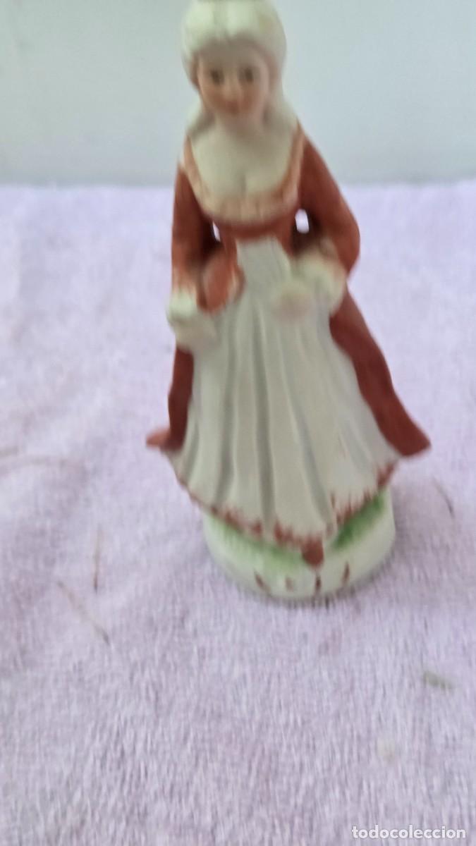 Vintage: figura de porcelana biscuit - Foto 3