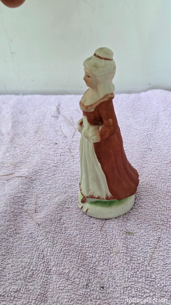 Vintage: figura de porcelana biscuit - Foto 4