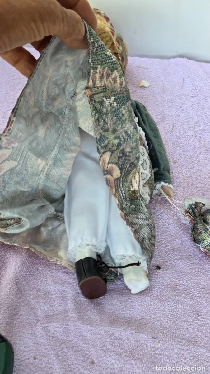 Vintage: mu&ntilde;eca de coleccion de porcelana - Foto 5
