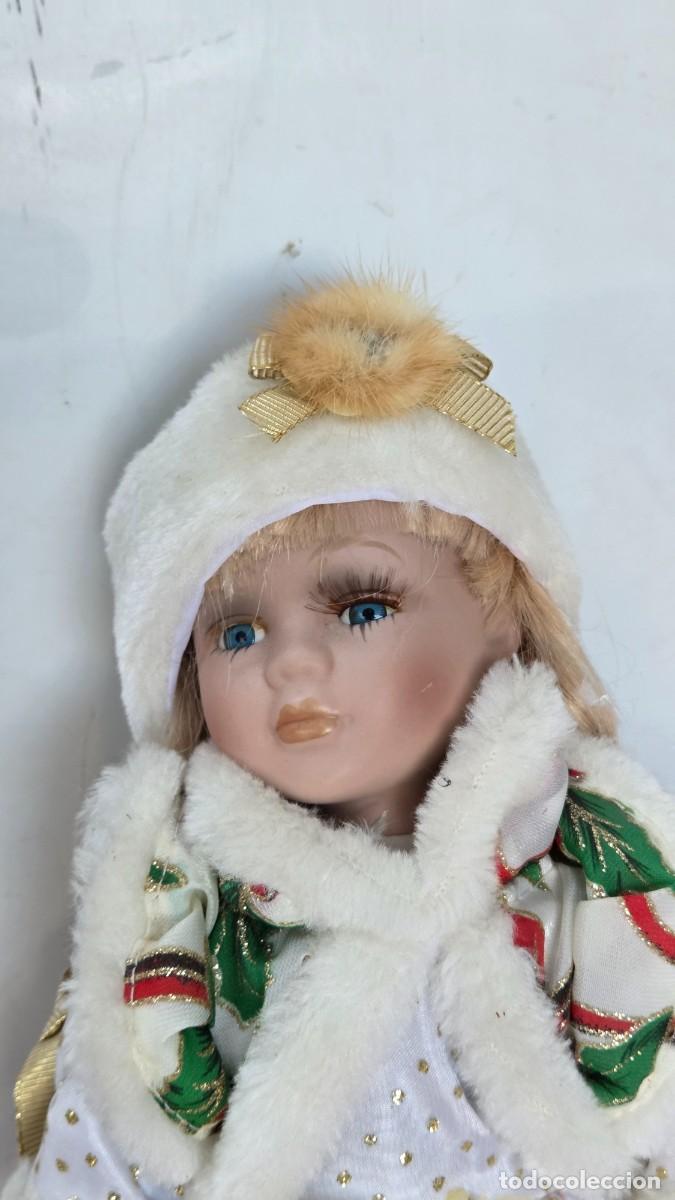 Vintage: mu&ntilde;eca de coleccion de porcelana - Foto 2
