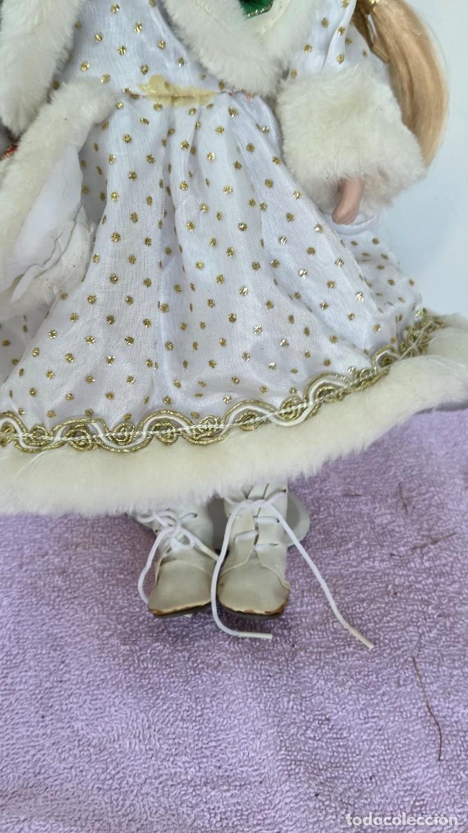 Vintage: mu&ntilde;eca de coleccion de porcelana - Foto 4