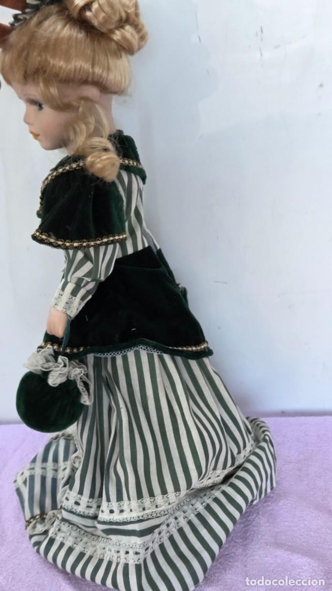 Vintage: mu&ntilde;eca de coleccion de porcelana - Foto 5