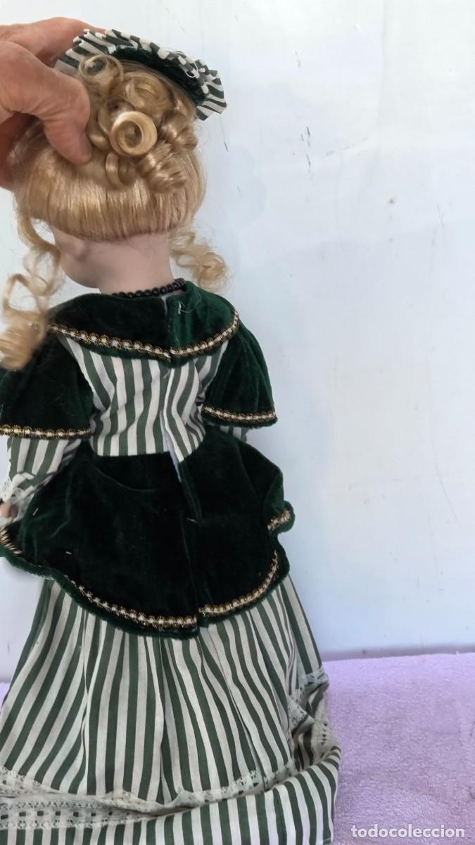 Vintage: mu&ntilde;eca de coleccion de porcelana - Foto 6
