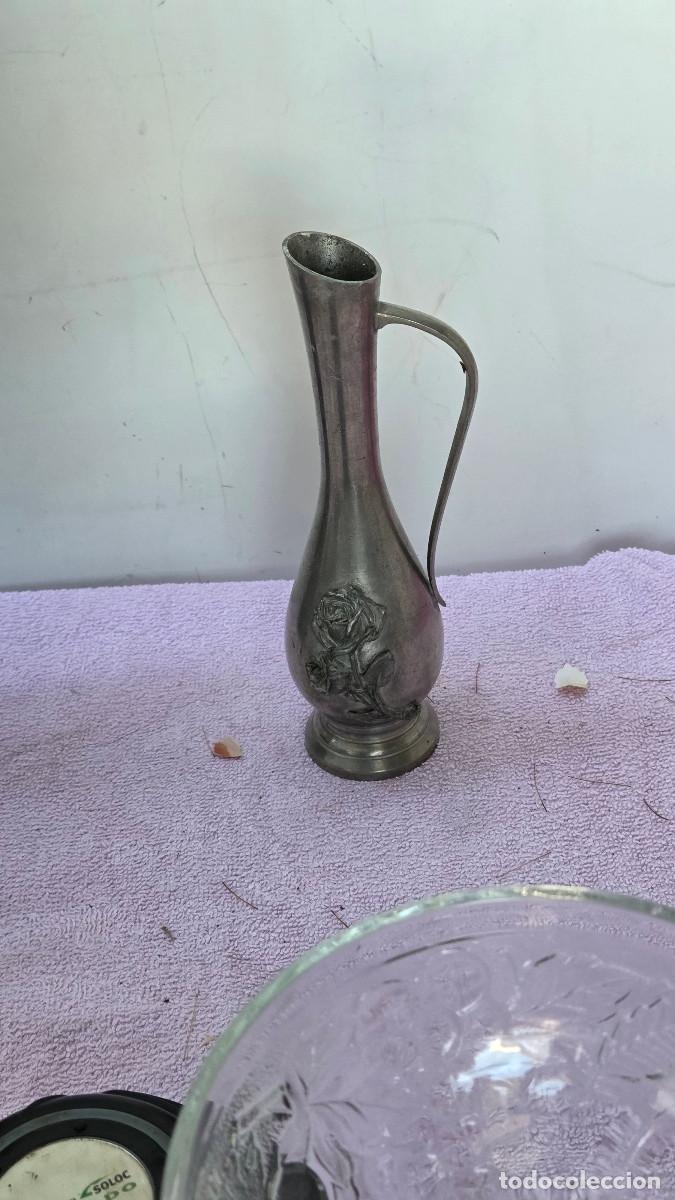 Vintage: jarra de esta&ntilde;o peque&ntilde;a - Foto 1