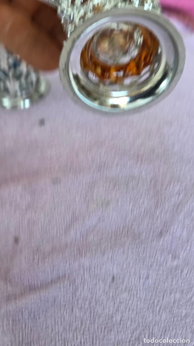 Vintage: taza de cristal ambar - Foto 5