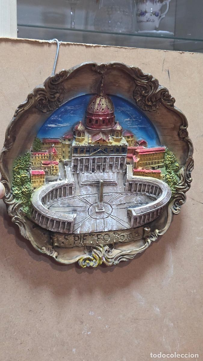 Vintage: plato decorativo el vaticano
