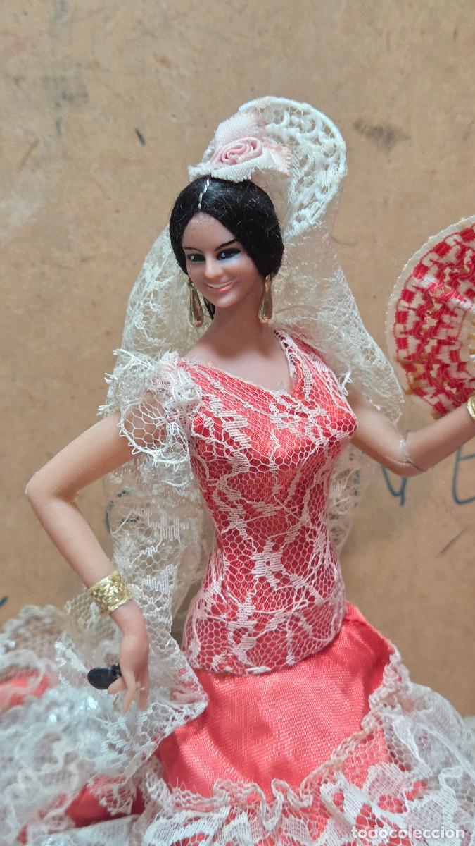 Vintage: mu&ntilde;eca decotativa flamenca - Foto 2