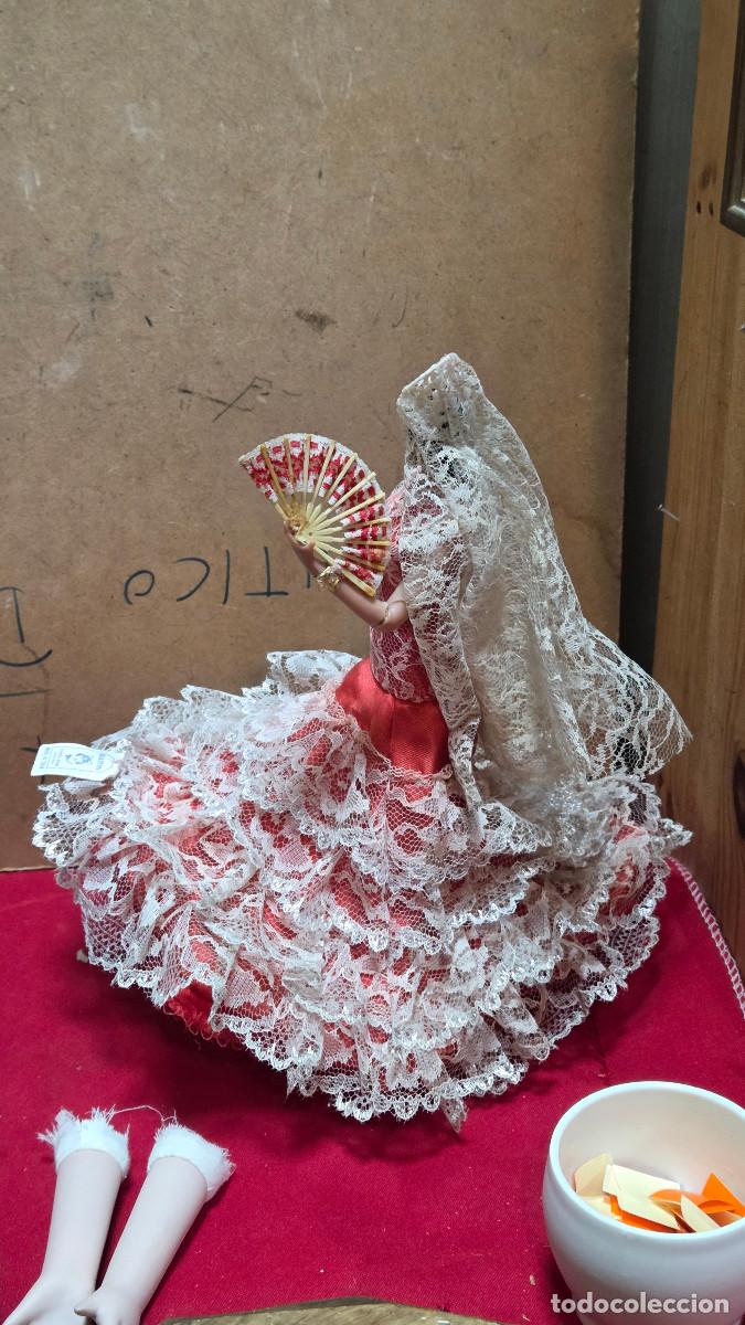 Vintage: mu&ntilde;eca decotativa flamenca - Foto 6