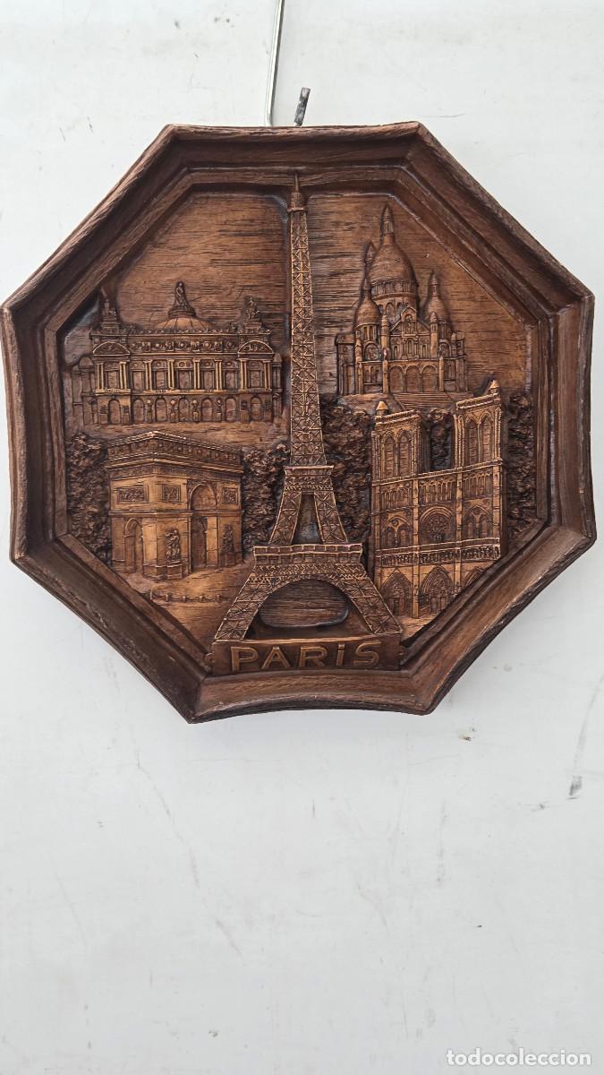 Vintage: plato hexagonal paris - Foto 1