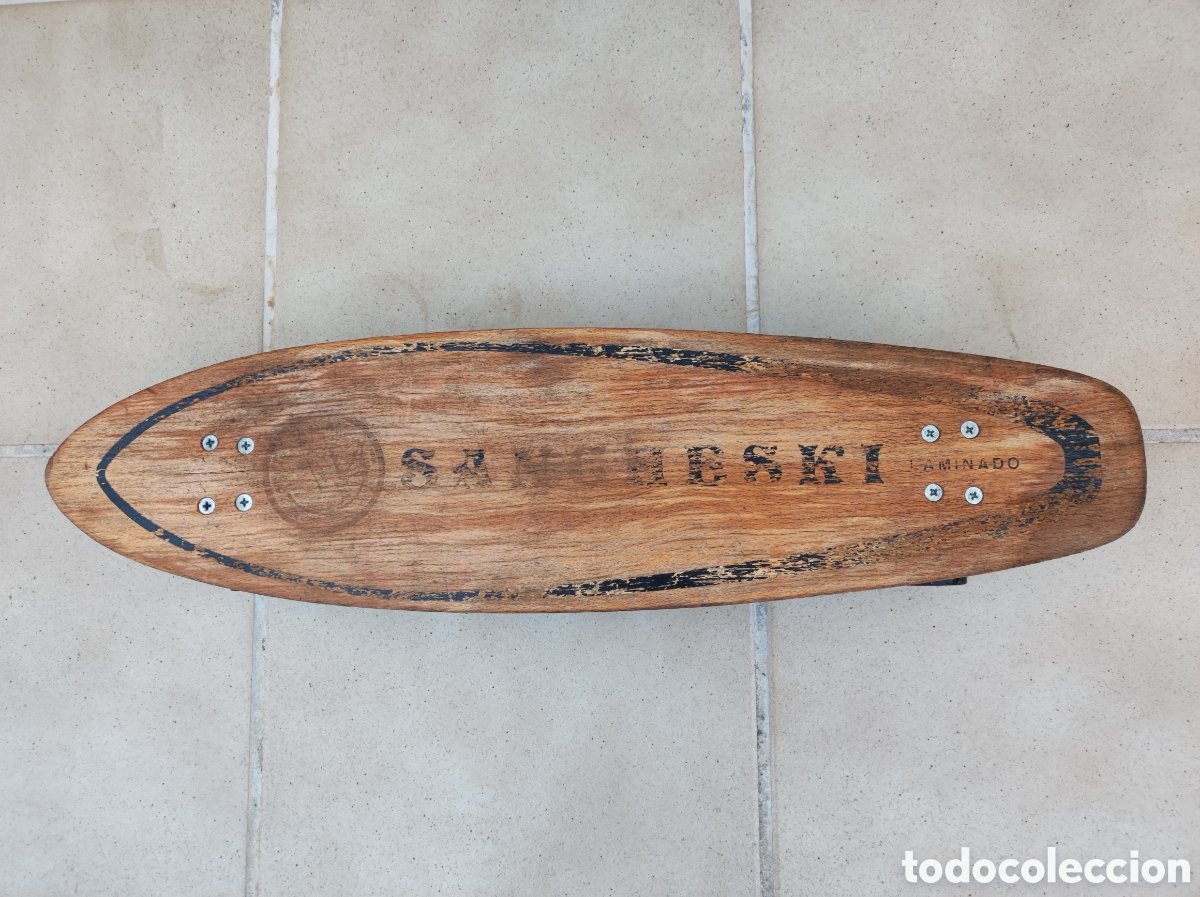 Vintage: Monopat&iacute;n madera Sancheski